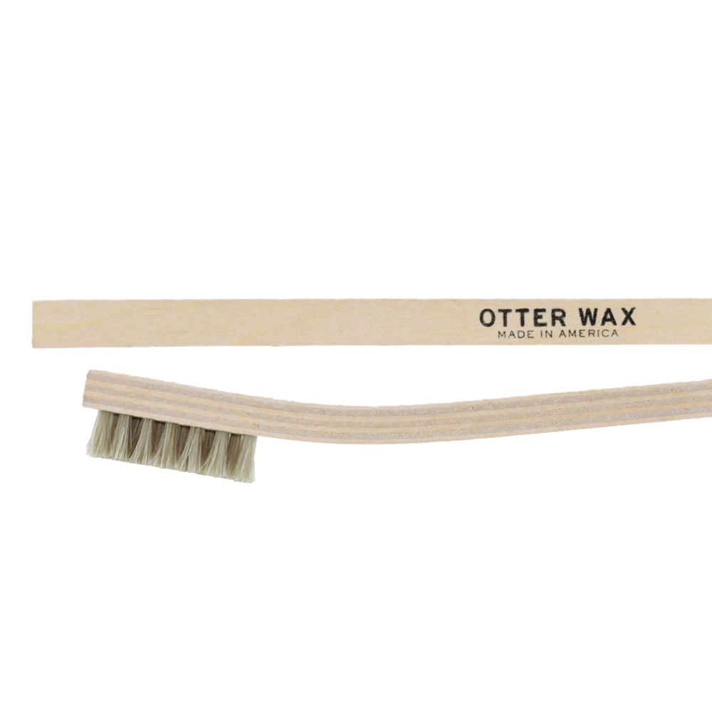 Otter Wax Horsehair Buffing Brush - Mission Leather Co
