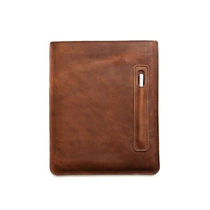 Leather iPad Sleeve | Vertical [Apple Pencil] - Mission Leather Co