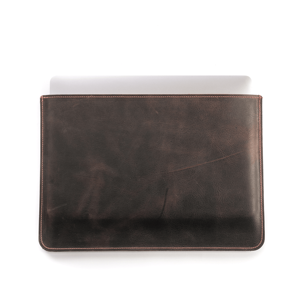 Leather MacBook Sleeve | Horizontal - Mission Leather Co