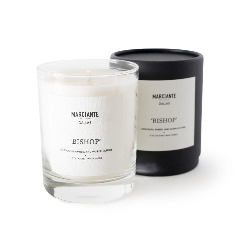 'BISHOP' Candle by Marciante and Company - Mission Leather Co