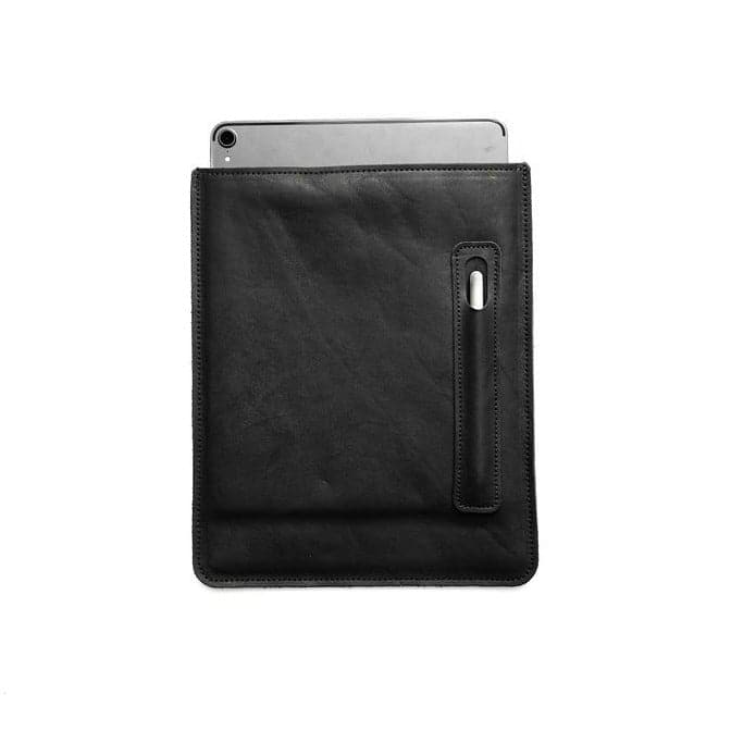 Leather iPad Sleeve | Vertical [Apple Pencil]