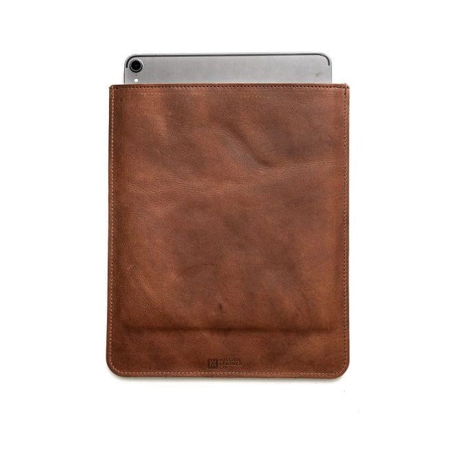 LEATHER IPAD BAG (LIGHT BROWN)| iPad bag from Joboy