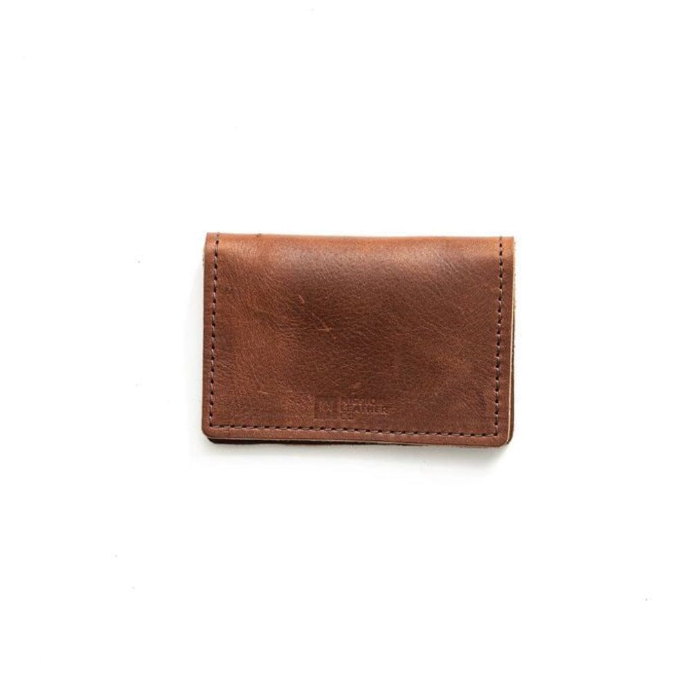 Leather Bifold Card Holder | Hand-crafted Bifold Wallet – Mission ...