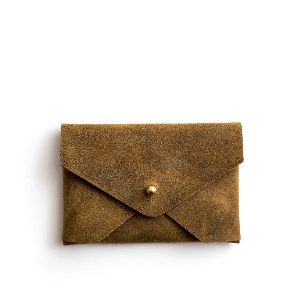 No-Stitch Button Card Holder - Mission Leather Co
