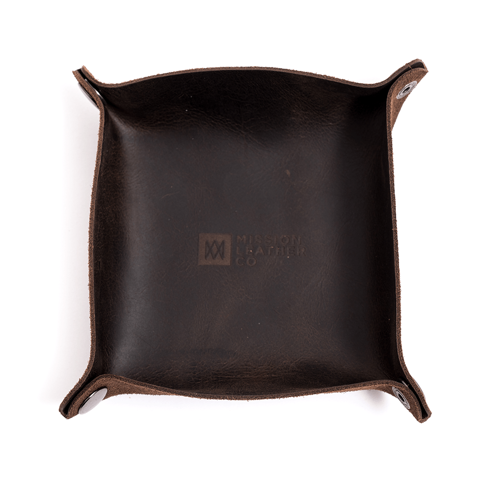 Leather Valet Tray - Mission Leather Co