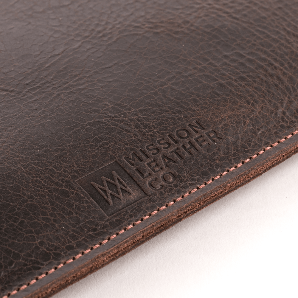 Leather iPad Sleeve | Vertical - Mission Leather Co