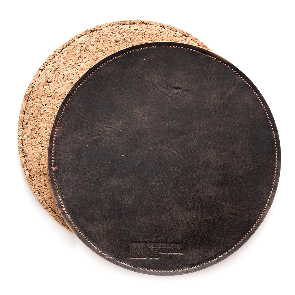 Leather Mousepads - Mission Leather Co