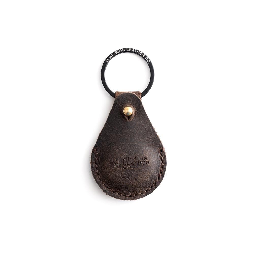 Leather AirTag Keychain Clip - The Sleeve