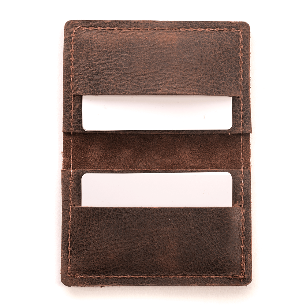 Leather Bifold Card Holder - Mission Leather Co